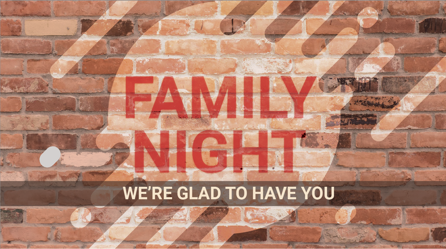 Family Night Meal @6pm (Fellowship)