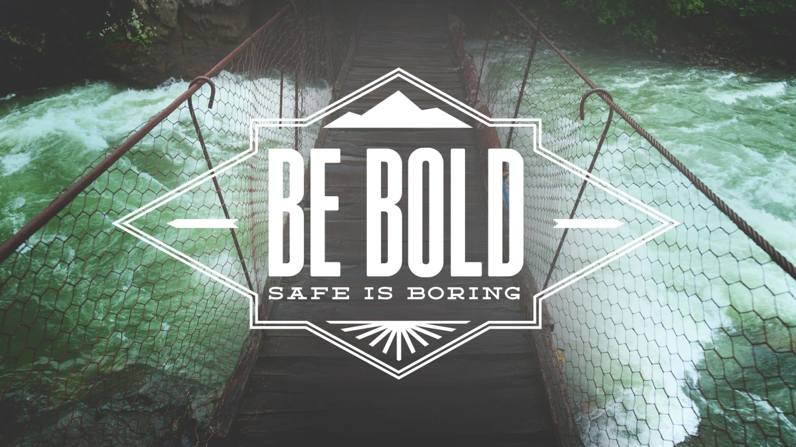 Be Bold: Safe Is Boring