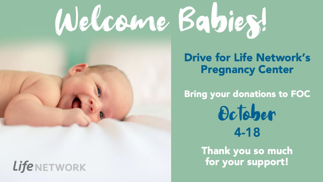 Welcome Babies Drive for Life Network
