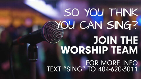 JOIN THE WORSHIP TEAM
