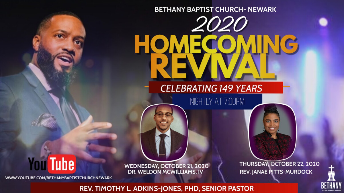 2020 Homecoming Revival | Bethany Baptist Church