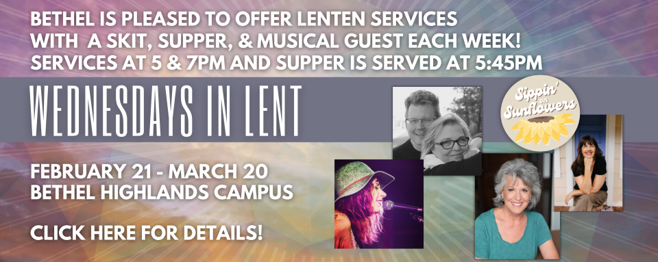 Wednesdays in Lent 2024