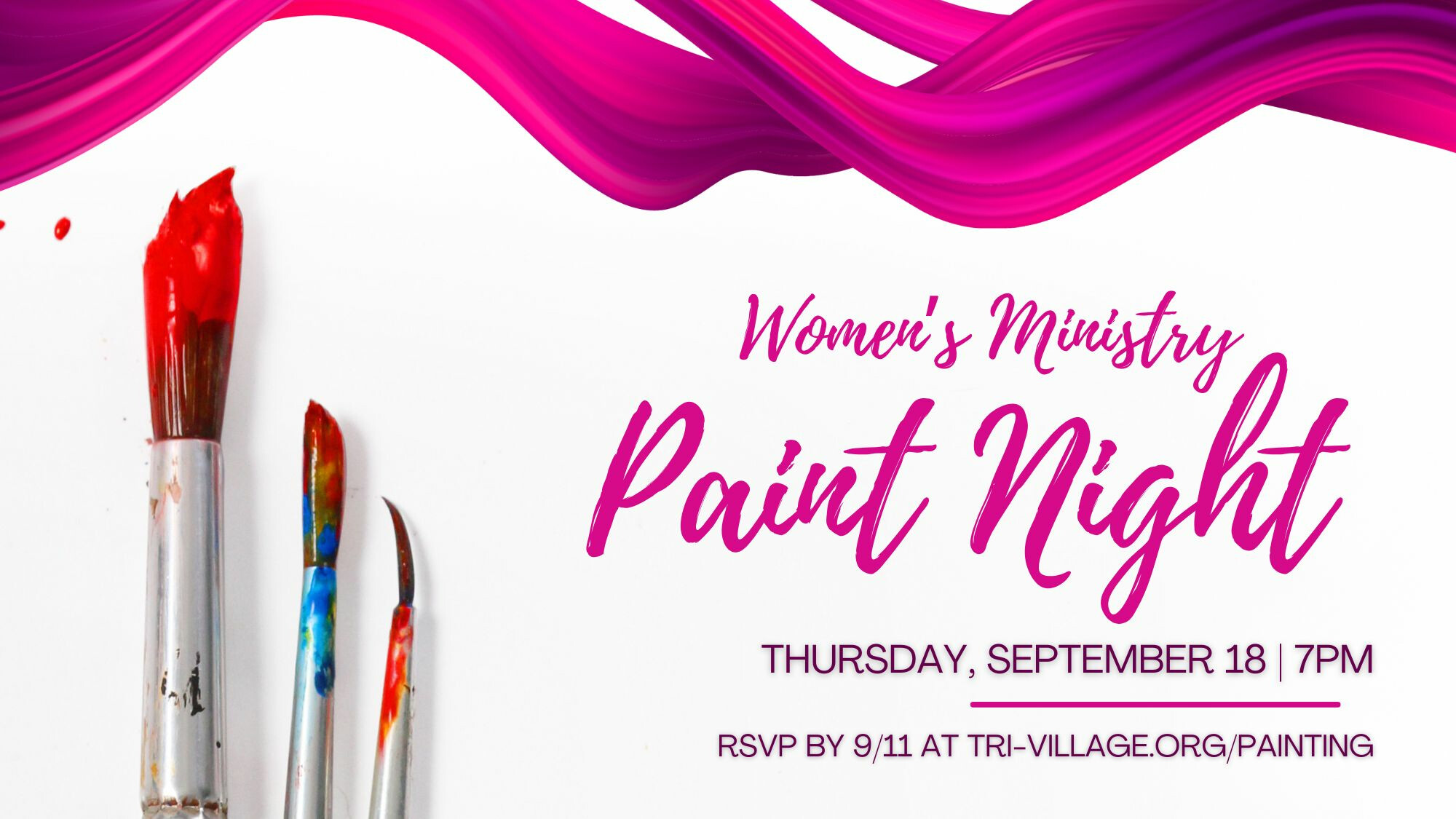 Women's Paint Night Registration Deadline