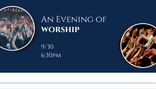 6:30pm Worship Night