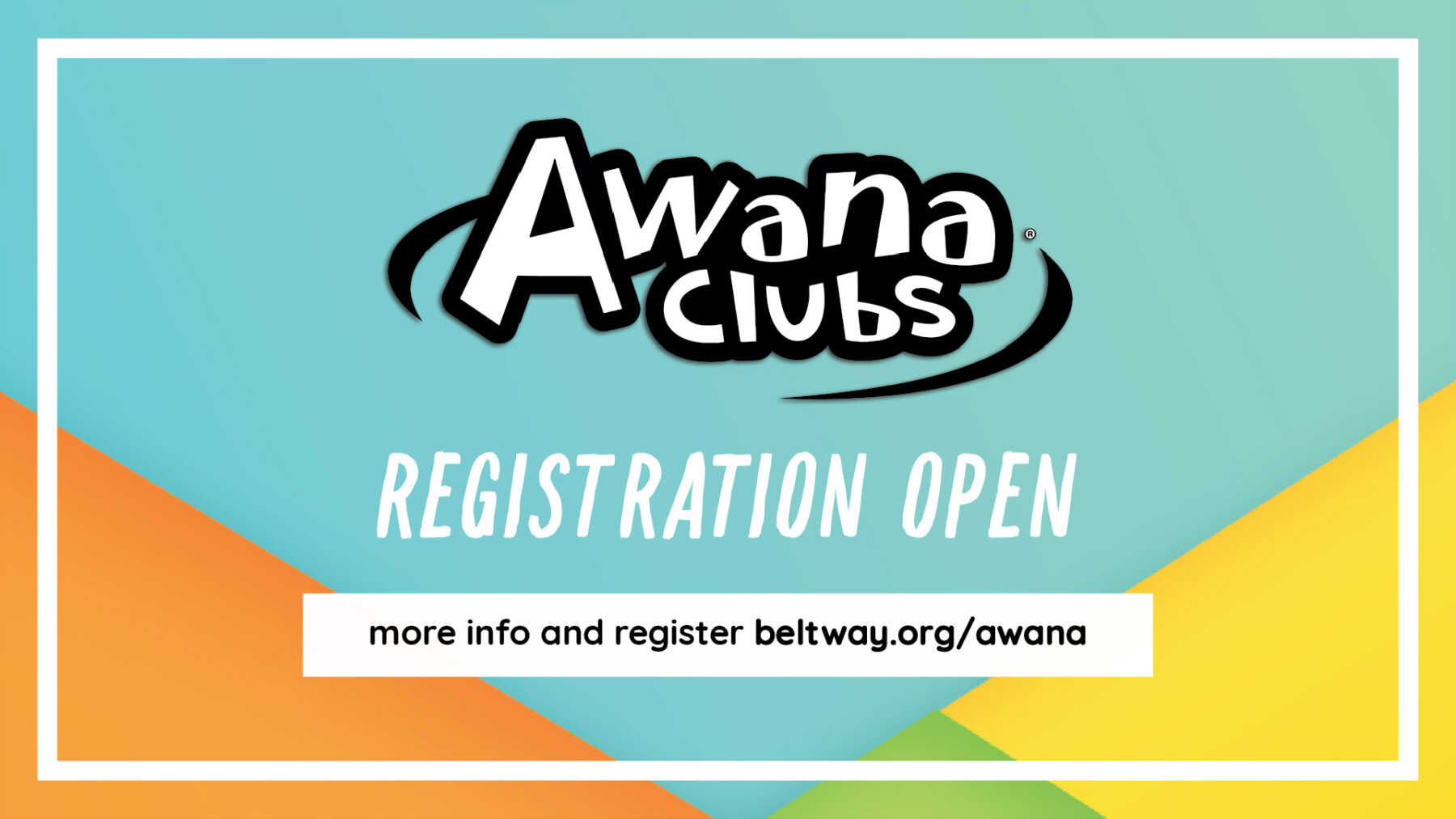 AWANA Registration