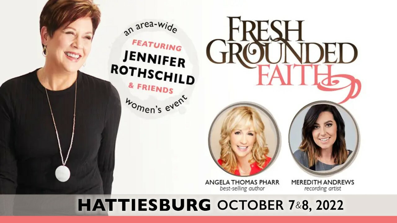 Women's Ministry Event // Fresh Grounded Faith with Jennifer Rothschild