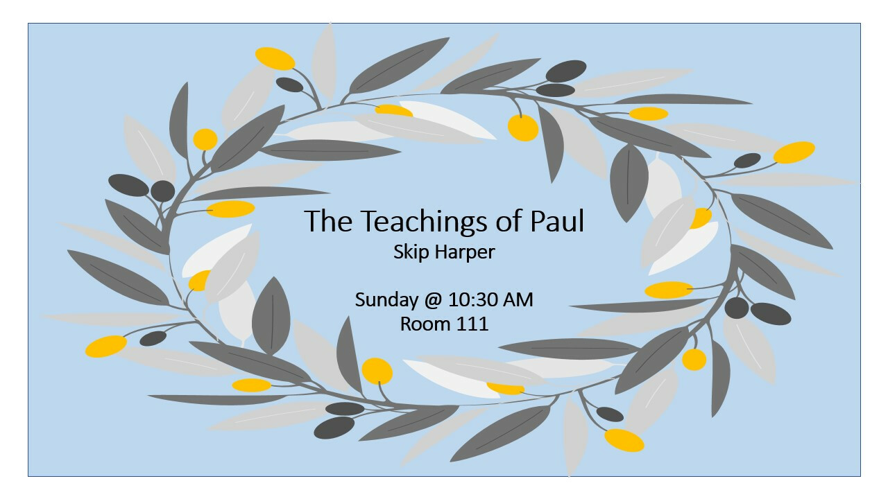 The Teachings of Paul Billboard
