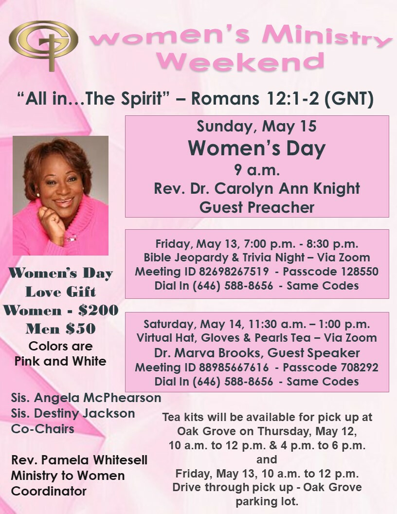 Women's Season Weekend - May  13 - 15, 2022