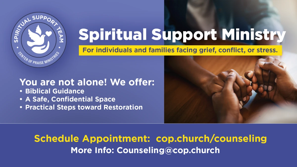 Spiritual Support Ministry Appointments