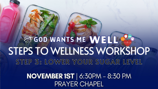 God Wants Me Well "Steps to Wellness" Workshop