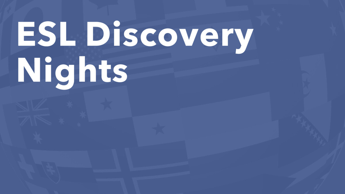 ESL Discovery Night 