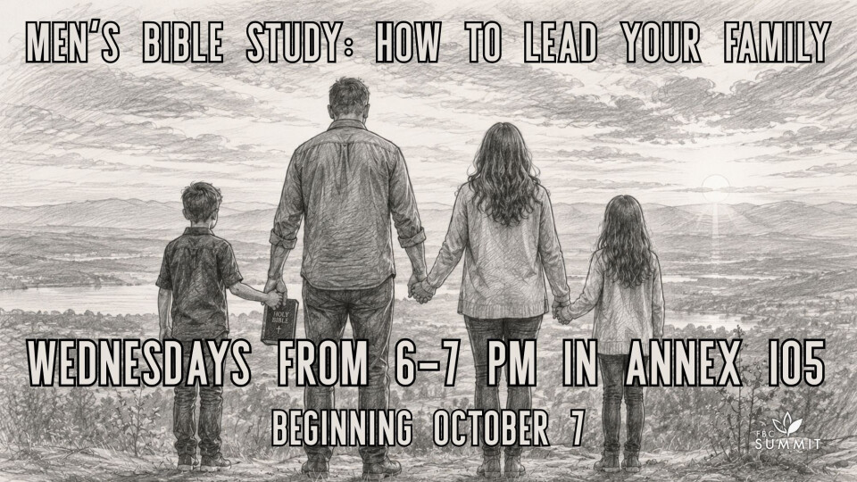 Men's Bible Study