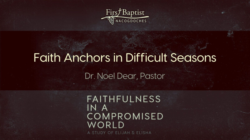 Faith Anchors in Difficult Seasons