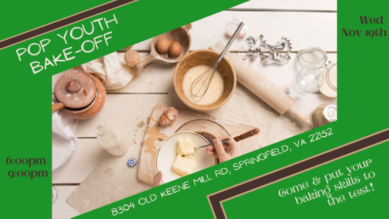 POP Youth Bake-Off