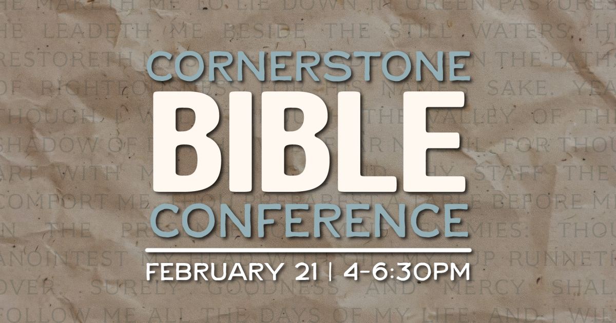 CBC Bible Conference | Cornerstone Bible Church (Westfield IN)