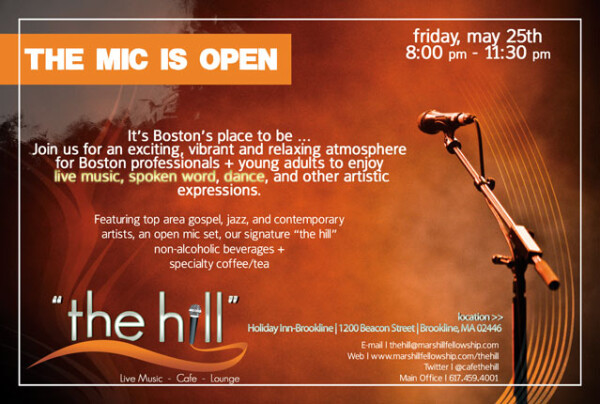 "the hill" live music, lounge, cafe - may 2012 spoken word, dance, music