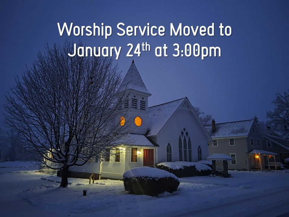 January 24th Worship Service