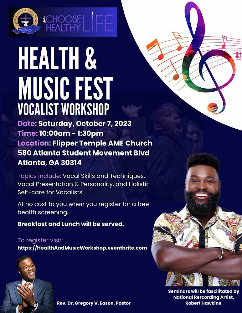 Gospel Concert with National Recording Artist Robert Hawkins