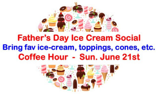Father's Day ice cream social