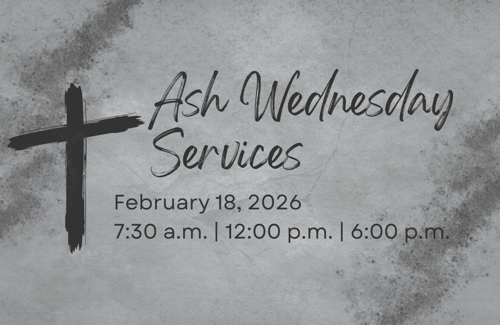 7:30 a.m. Imposition of Ashes