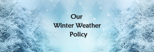 Winter Weather Policy