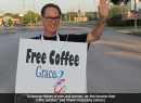 Grace Steps Out with Coffee, Donuts and Prayer
