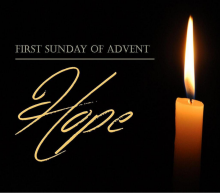 First Sunday of Advent Dec 1