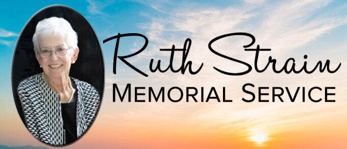 RUTH STRAIN MEMORIAL SERVICE