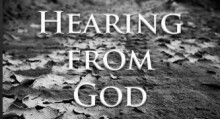 Hearing From God