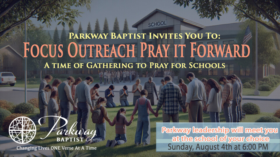 Focus Outreach Pray it Forward (School Prayer Event)