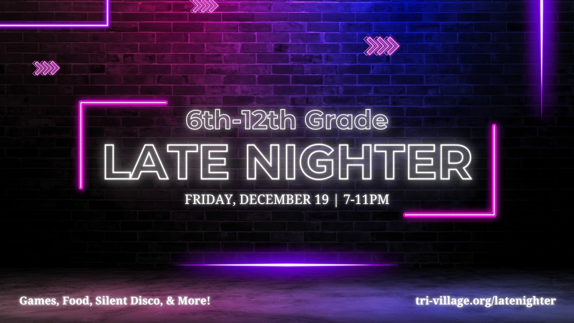 6th-12th Grade Late Night