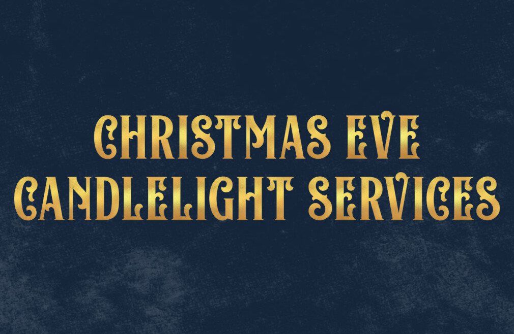 Christmas Eve Candlelight Service 3:30 pm