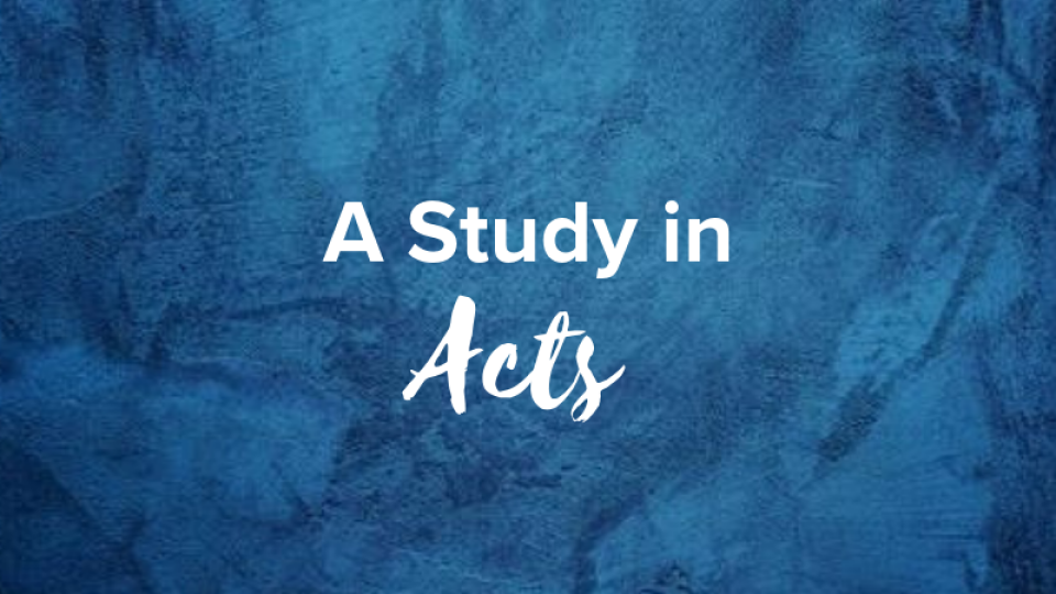 Women: A Study in Acts (AM)