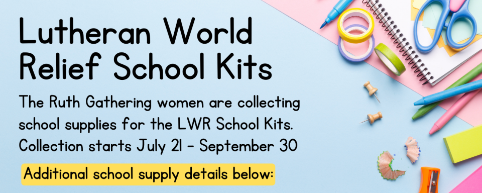 LWR School Supply Drive