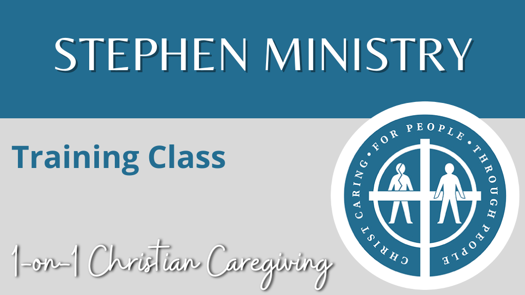 Stephen Ministry Training