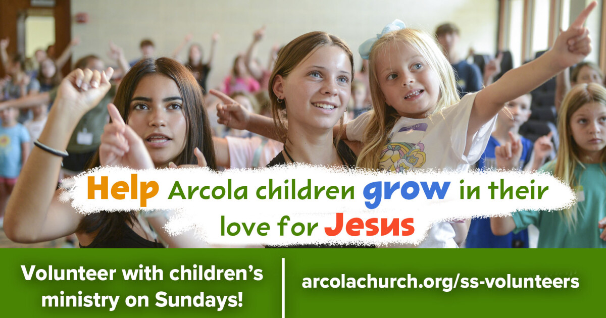 Sunday School Volunteers Articles Arcola United Methodist Church