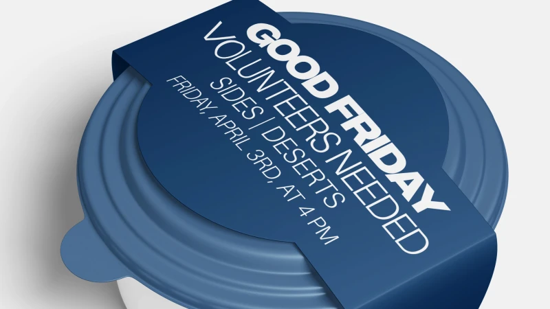 Good Friday Volunteers Needed