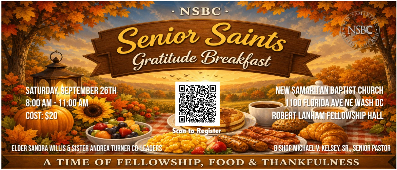 Senior Saints Gratitude Breakfast 2026