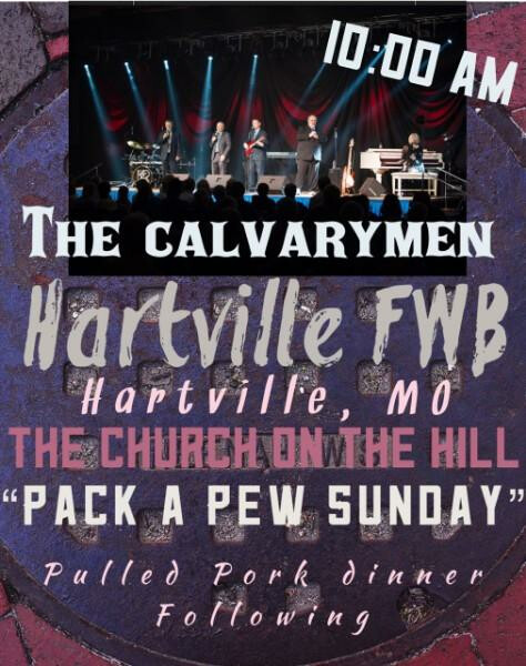 Pack the Pew Sunday - the Calvarymen