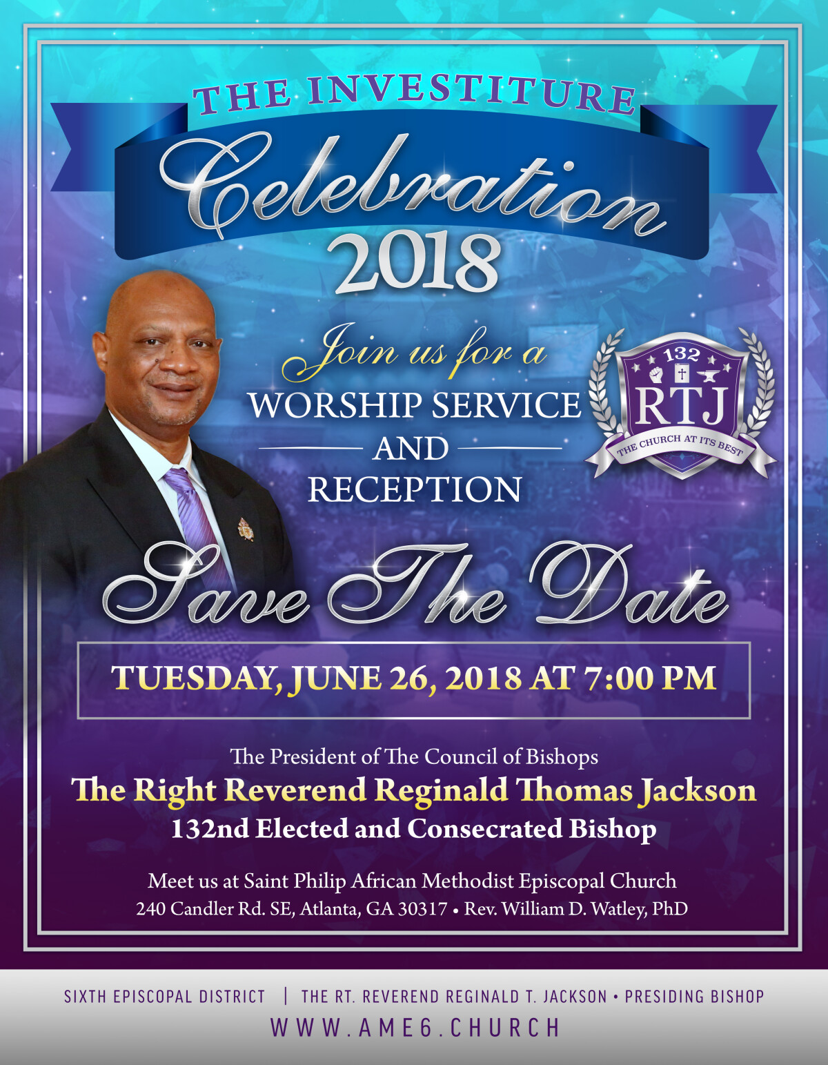 Bishop Reginald T. Jackson's Investiture Worship Service 