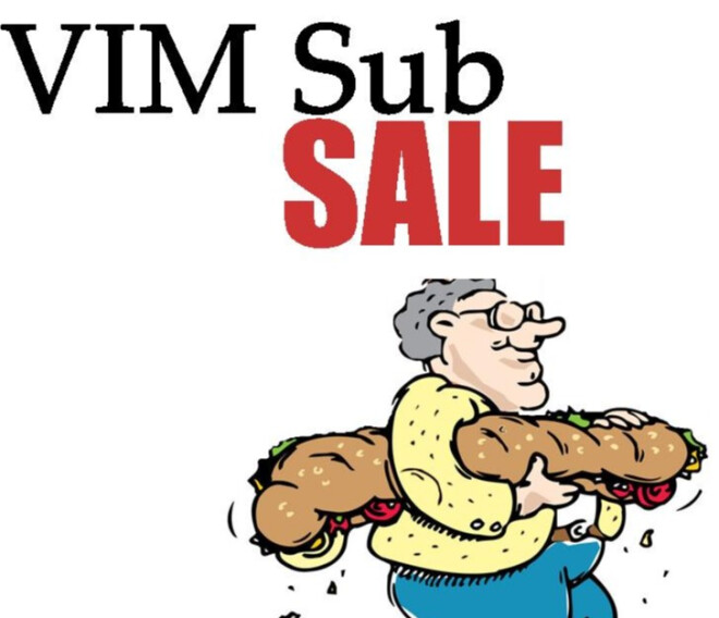 VIM Sub Sale