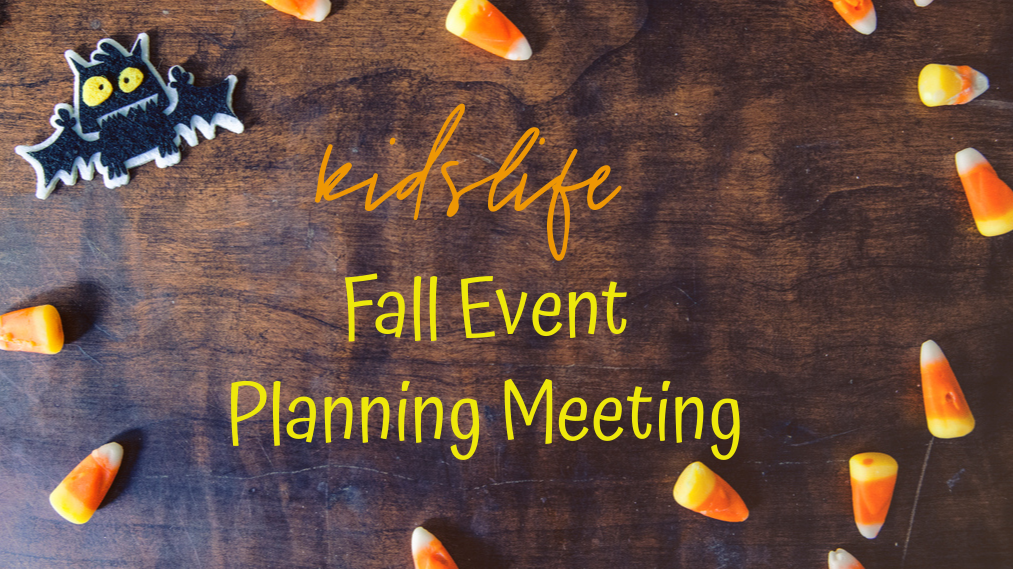 Fall Event Planning Meeting