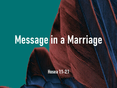 Message in a Marriage