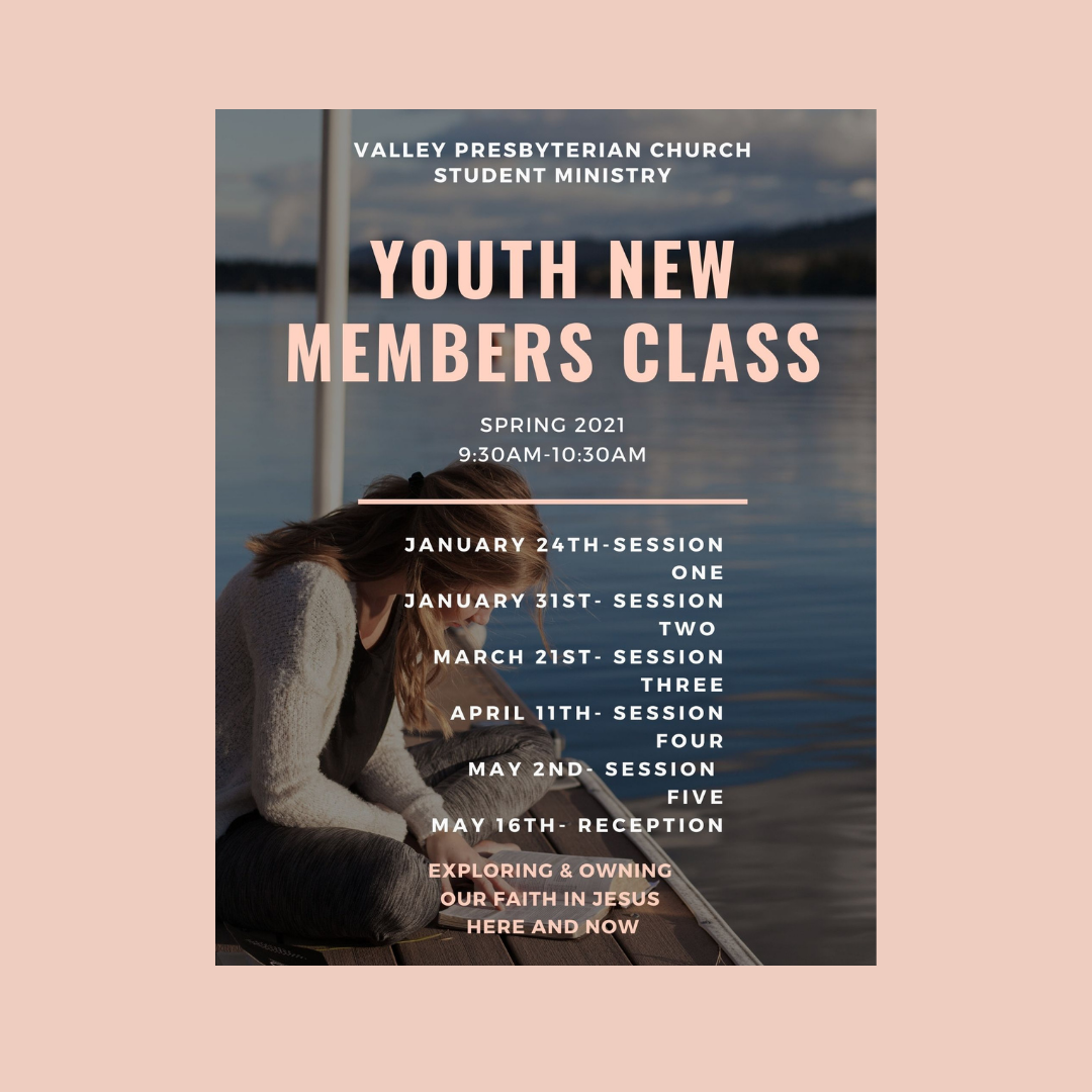 Youth New Members Class