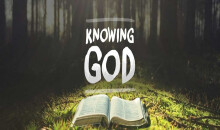 Selected Scriptures Knowing God