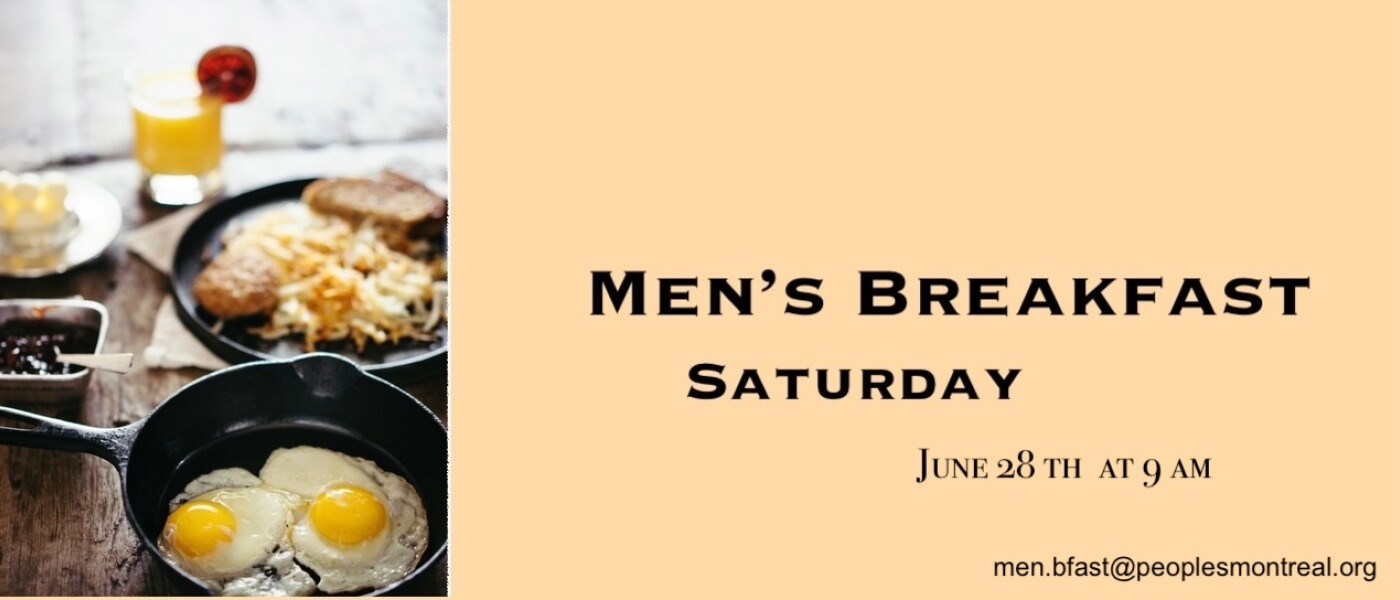 Men's breakfast