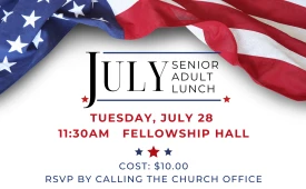 Senior Adult Lunch