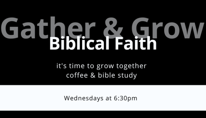 6:30pm Gather & Grow