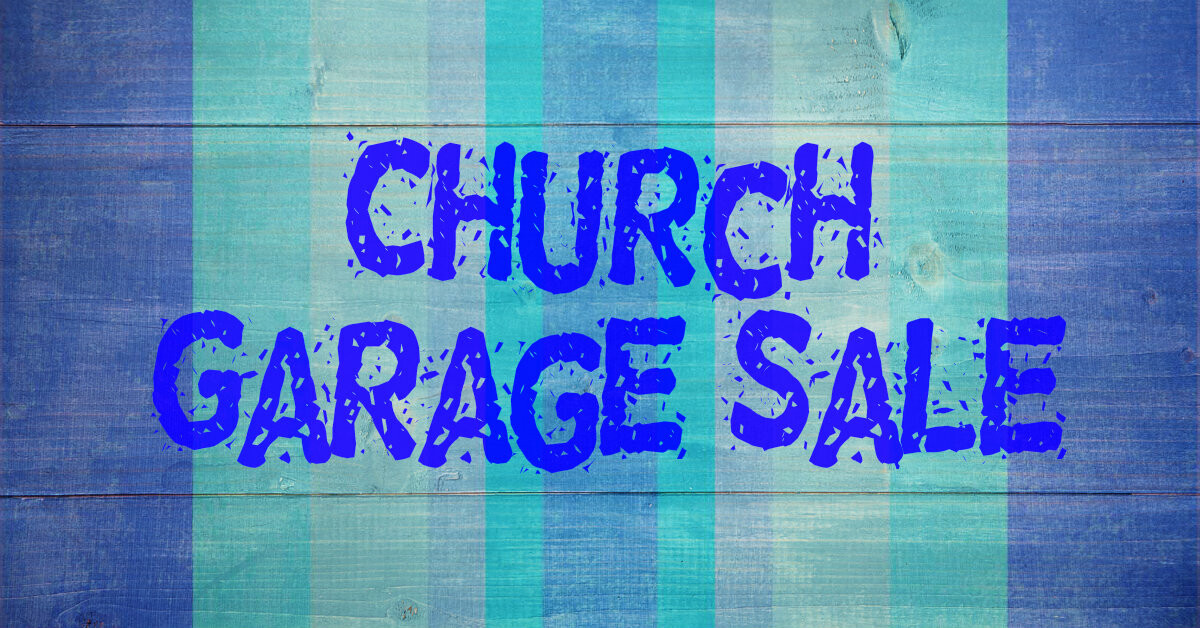 Church Garage Sale