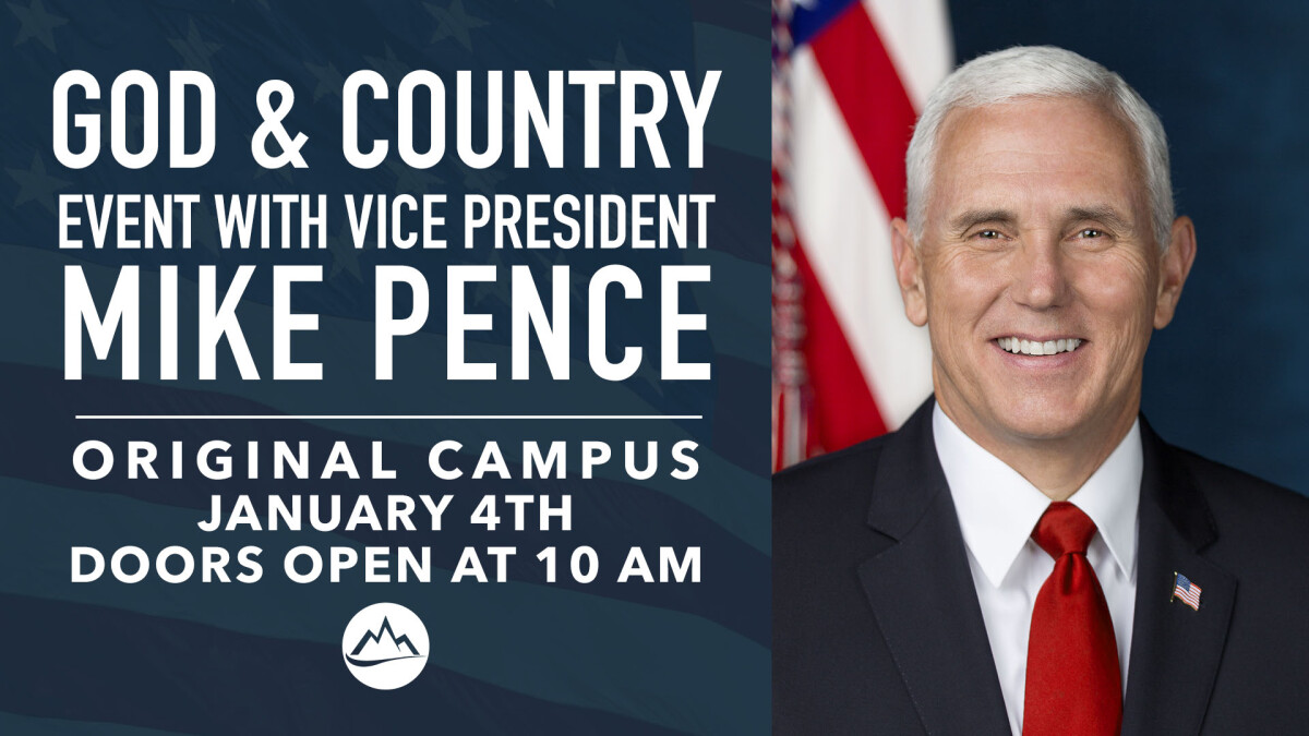 God & Country Event with Mike Pence
